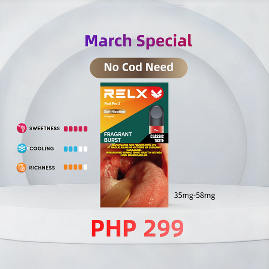 RELX Pod Pro 2-Fragrant Burst-Salt Nicotine