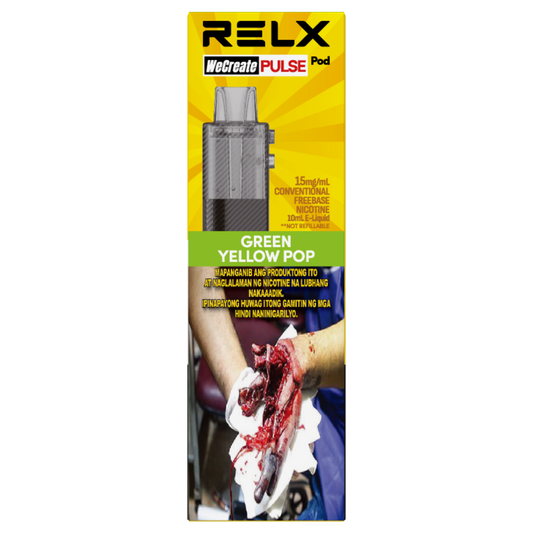 RELX-WeCreate Pulse-Green Yellow Pop