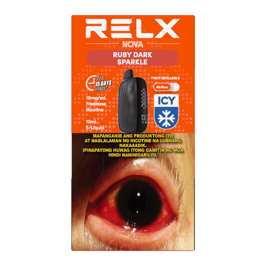 RELX Nova - Ruby Dark Sparkle