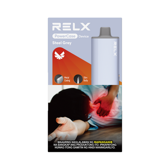 RELX-PowerCase device-Steel Grey