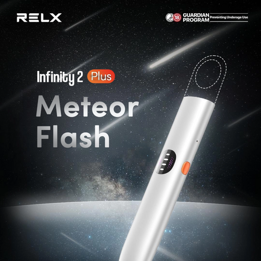 RELX Infinity 2 Plus Meteor Flash vape device