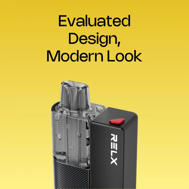 RELX WeCreate Pulse Pod with transparent 10mL e-liquid chamber