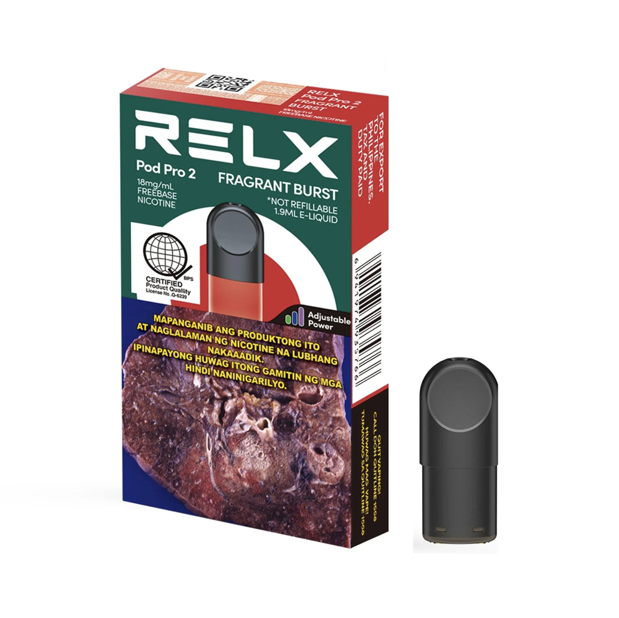 RELX Pod Pro 2 Fragrant Burst | 18mg/ml Freebase | RELX - Luckvape Philippines luckvape RELX Pod Pro 2 Fragrant Burst | 18mg/ml Freebase | RELX - Luckvape Philippines luckvape