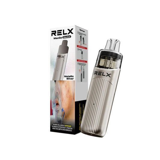 RELX-MaxGo Device-Metallic Silver
