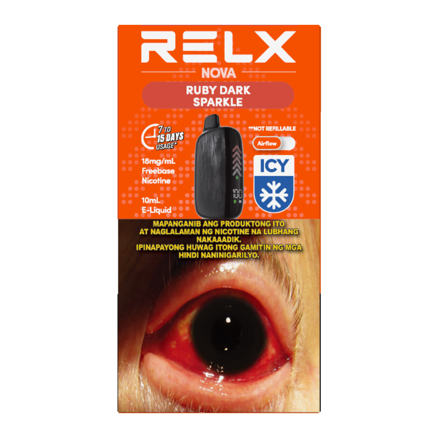 Dark Sparkle Relx Che Gusto E RELX NOVA Ruby Dark Spark | 18mg/ml Freebase | Dark Sparkle Relx Che Gusto E RELX NOVA Ruby Dark Spark | 18mg/ml Freebase |