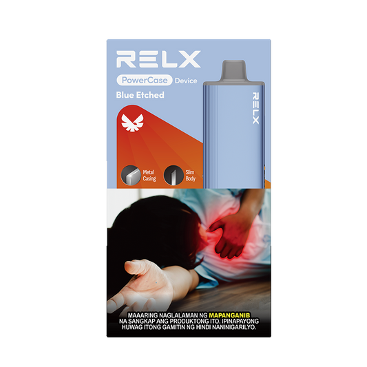 RELX-PowerCase device-Blue Etched