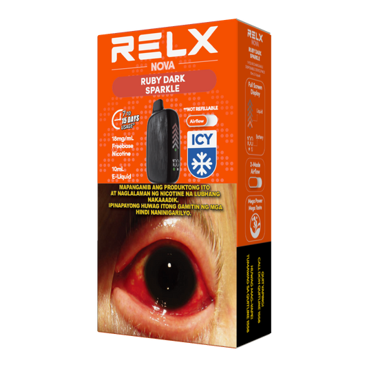 RELX-NOVA - Ruby Dark Sparkle