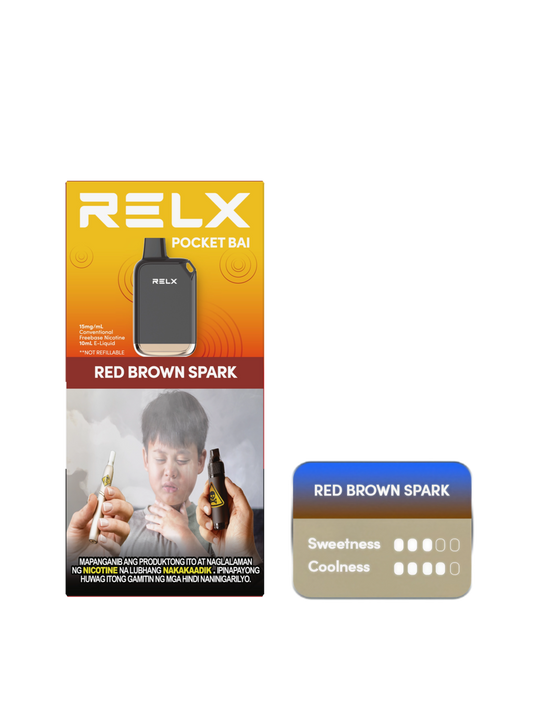 RELX-Pocket Bai-Red Brown Spark