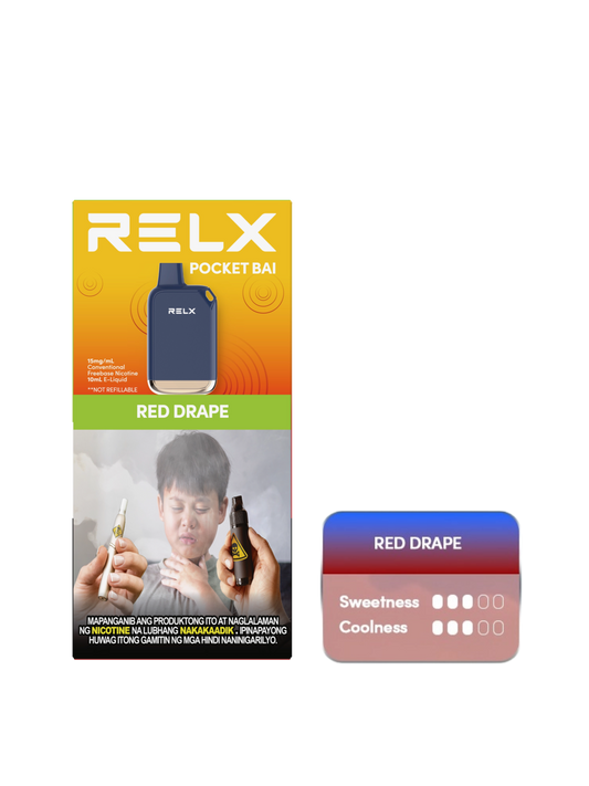 RELX-Pocket Bai-Red Drape
