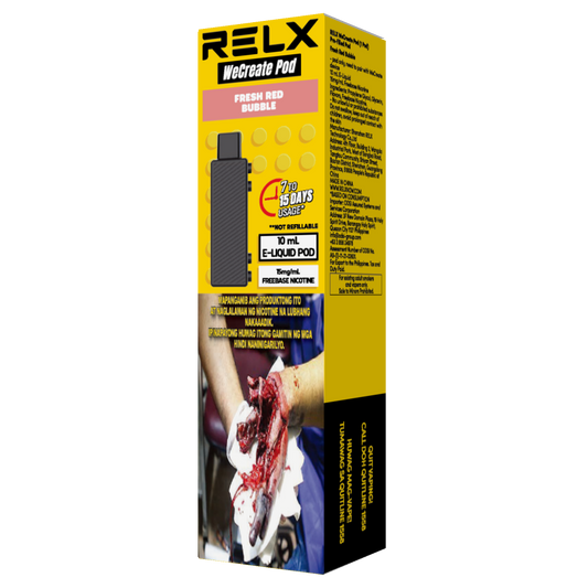 RELX WeCreate Pod-Fresh Red Bubble