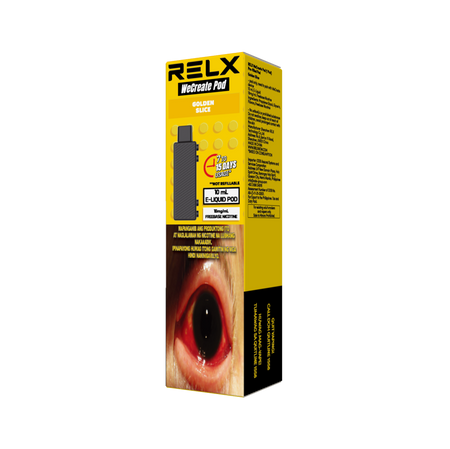 relx pod golden slice Relx WeCreate (Disposable) – WVPH VS main image 1