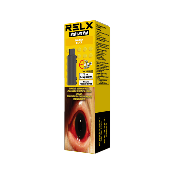 relx golden slice gusto Sigaretta Elettronica 2 Gusti FUYL Starter Kit con Pod Precaricata Acquista  Online